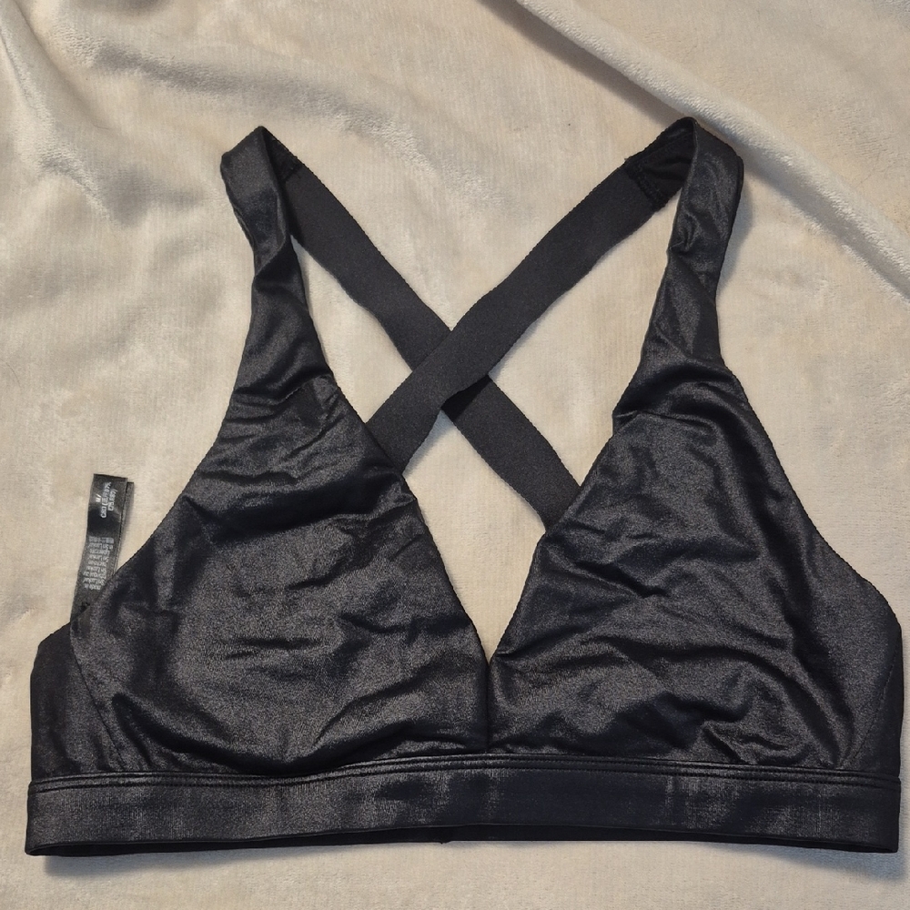 Black Crisscross Bralette
